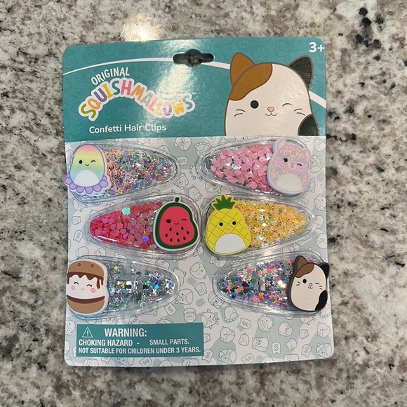 Squishmallows Accessories Squishmallow Confetti Hair Clips Poshmark